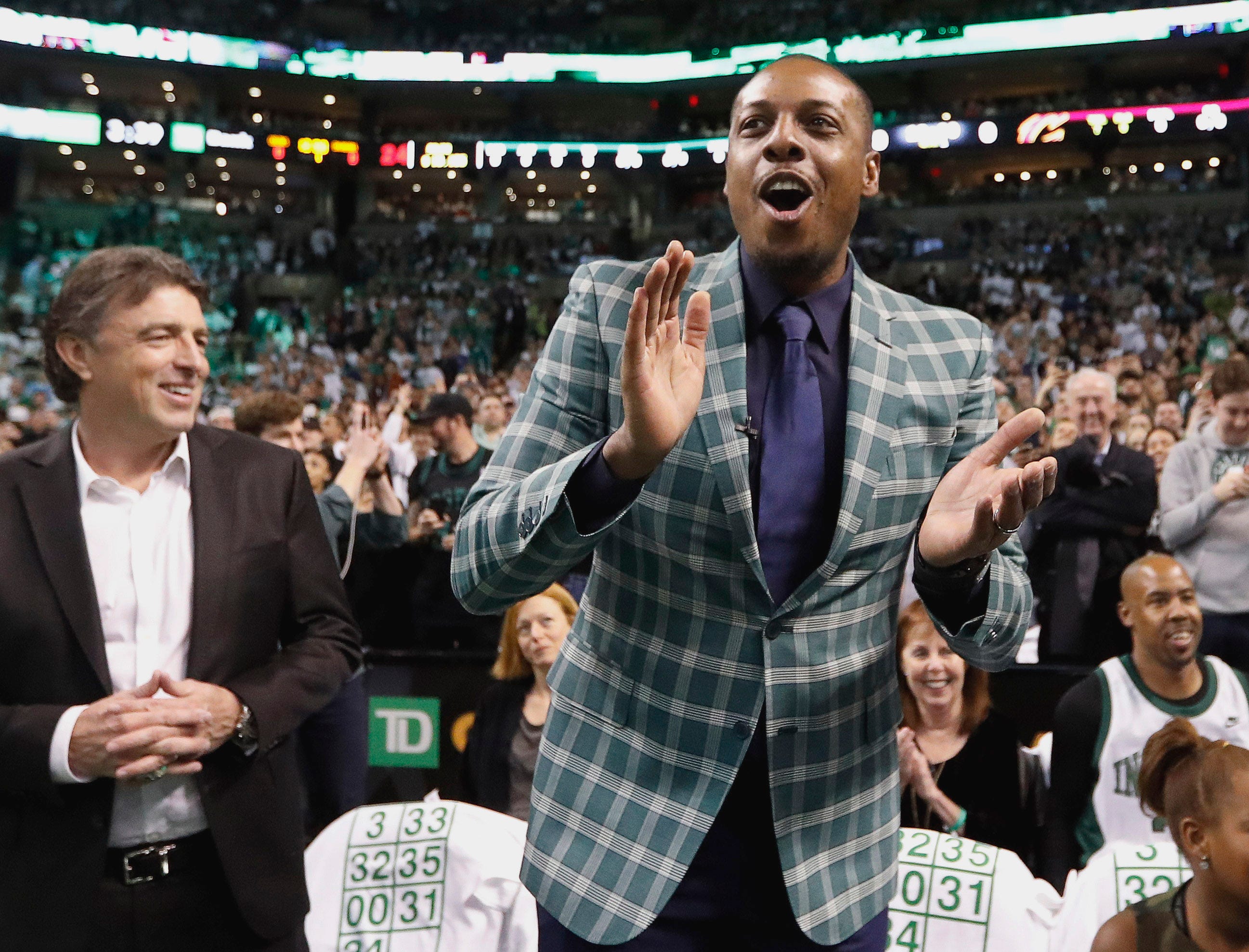 paul pierce retired jersey